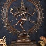 Pure Brass Large Nataraja Statue | 35" x 27" x 11" | 35 kg | Cocoa Finish | Monumental Cosmic Dance | Temple Grade Art | Jaipurio